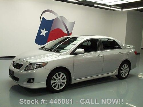 2010 toyota corolla s auto sunroof alloy wheels 22k mi texas direct auto