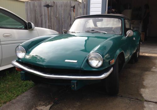 1971 triumph spitfire mark iv project car begs for attention!  *amazing price*