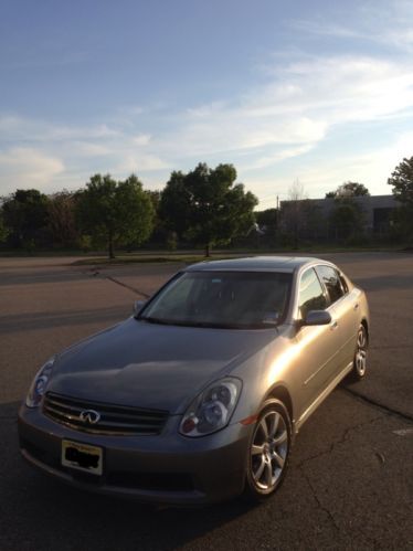 06 infiniti g35 x all wheel drive carfax certified leather sunroof