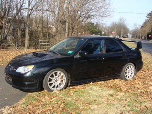 2007 subaru impreza wrx sti 6 speed turbo suby awd not bugeye, blogeye