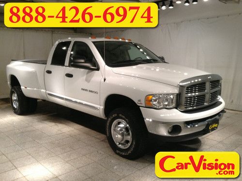 05 laramie leather 5.9l cummins diesel dually quad cab navigation we finance!