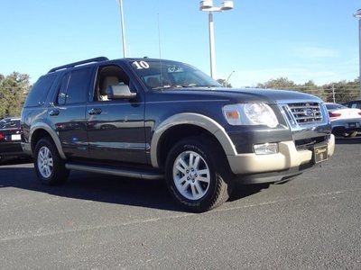 Sync, low miles, leather, clean carfax, mp3 aux jack, v6, 20 mpg suv 4.0l