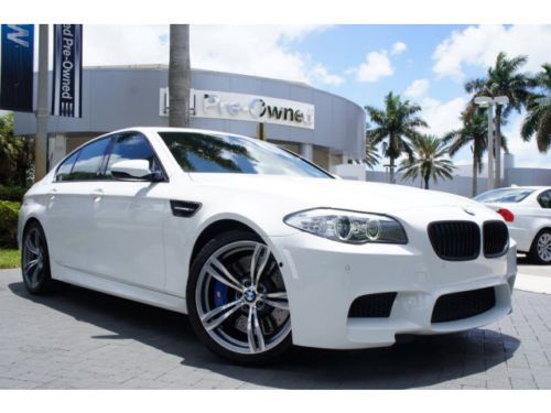 2013 bmw m5 1 owner clean carfax $113,875 b&amp;o night vis