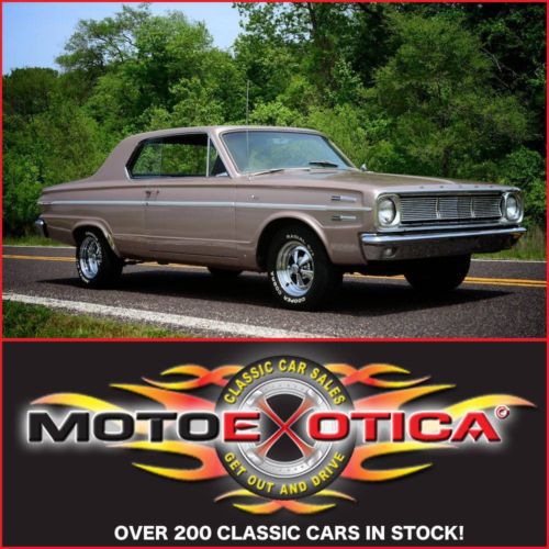 1966 dodge dart - beautiful restoration - commando v8 - get out &amp; drive - lqqk!!