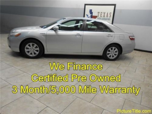 07 toyota camry hybrid leather heated seats gps navi warranty we finance texas