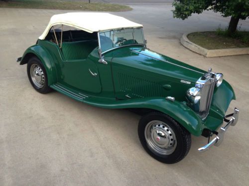 1953 mgtd mark ii.  rare factory competition model very few built!  restored!