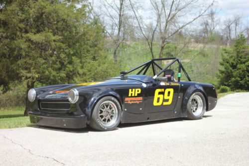 Huffaker midget scca hp/fp road race car, mg midget, spridget, sprite