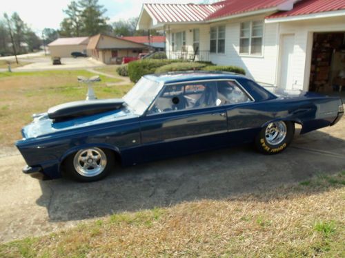 1965 pontiac gto  drag car