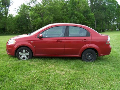 2007 chevrolet aveo ls 4dr sedan