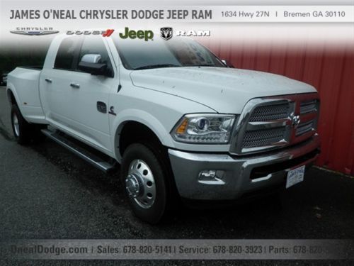 New 2014 dodge ram 3500 longhorn mega cab auto 4x4 6.7l cummins diesel