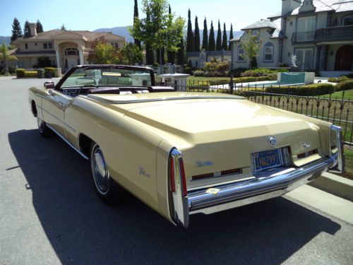 1975 cadillac eldorado convertible