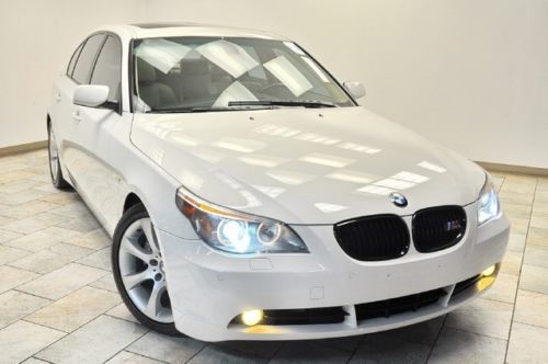 2005 bmw 545i sport navigation 6speed only 57k ext warranty