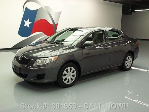 2010 toyota corolla le auto cd audio cruise ctrl 41k mi texas direct auto