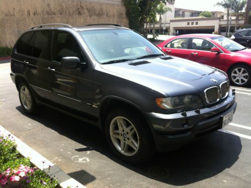 2003 BMW X5 4.4i Sport Utility 4-Door 4.4L Charcoal Grey Great Condition, image 3