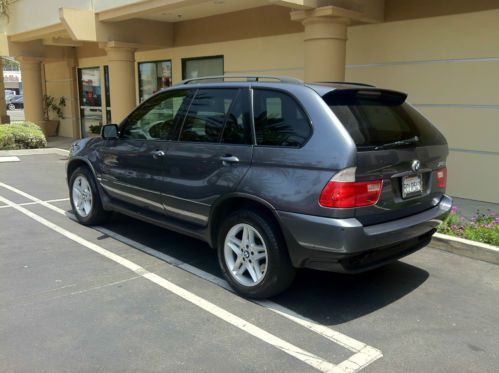 2003 BMW X5 4.4i Sport Utility 4-Door 4.4L Charcoal Grey Great Condition, image 5