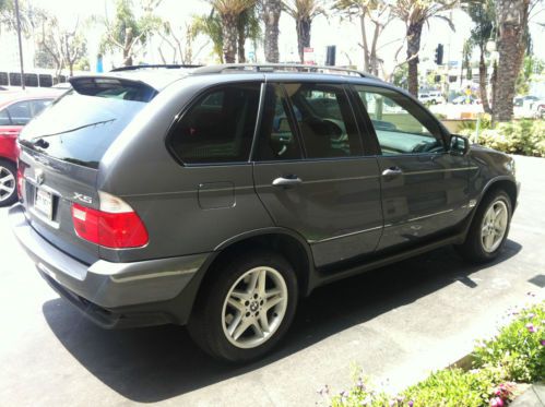 2003 BMW X5 4.4i Sport Utility 4-Door 4.4L Charcoal Grey Great Condition, image 7