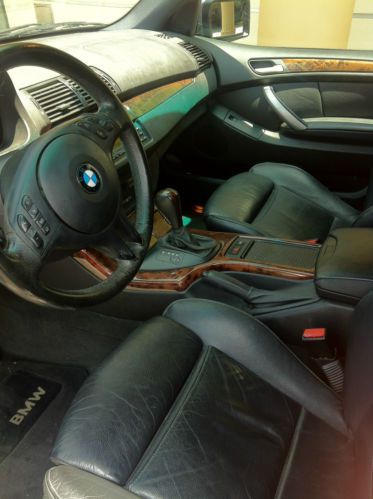 2003 BMW X5 4.4i Sport Utility 4-Door 4.4L Charcoal Grey Great Condition, image 9