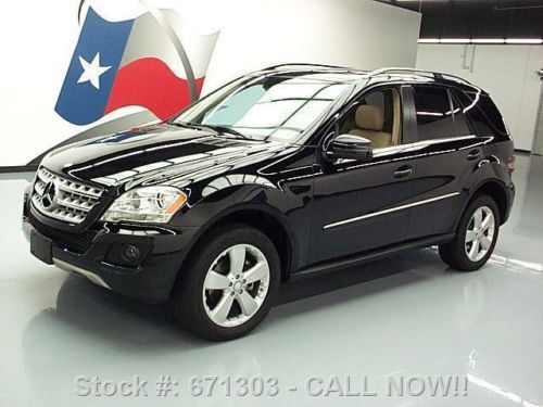 2011 mercedes-benz ml350 4matic awd p1 sunroof nav 15k texas direct auto
