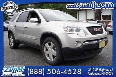 2008 gmc acadia slt-2 dvd player navigation captain seats pano roof loaded!