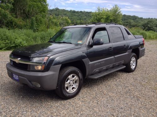 No reserve nr 2004 chevrolet avalanche 4x4 super clean 1 owner bed liner &amp; cover