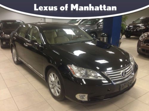 2010 lexus es350 nav gps black tan fully loaded pre own