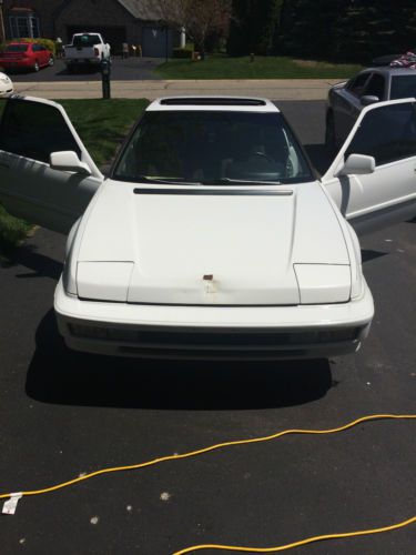 1991 honda prelude si alb coupe 2-door 2.1l