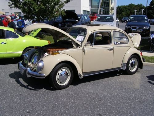 Classic 1970 volkswagen beetle originally from california now in new york.