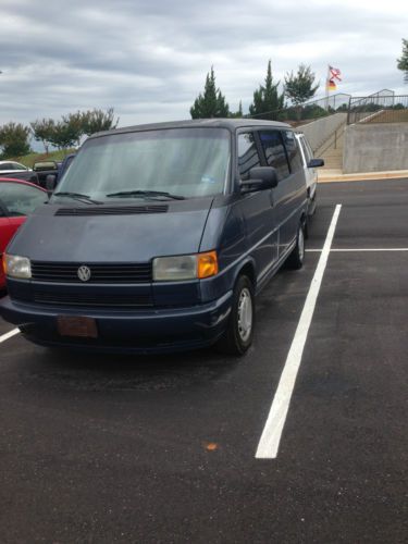 1993 volkswagen eurovan base standard passenger van 3-door 2.4l