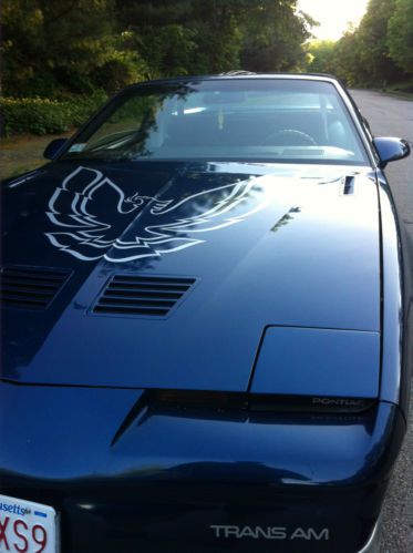 1985 trans am with t tops and eagle.  very good condition and passed inspection