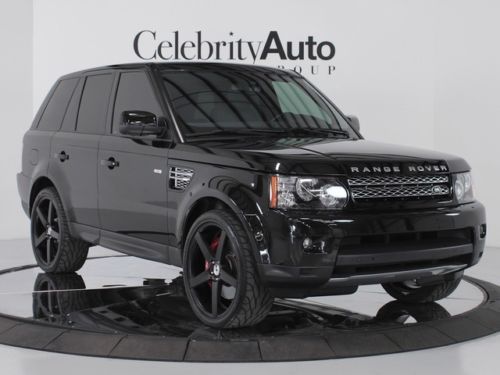 2013 land rover range rover sport sc blk/blk
