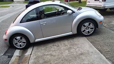 02 volkswagen beetle turbo s 6 speed ac am/fm 6 cd changer, clean in &amp; out, fast