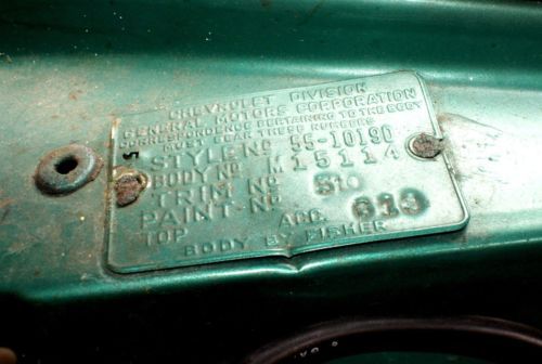 55 chevy convertible Belair, US $10,500.00, image 17