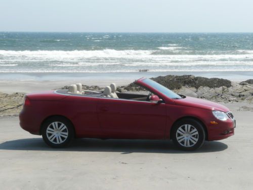 2008 volkswagen eos 2.0t convertible 2-door 2.0l