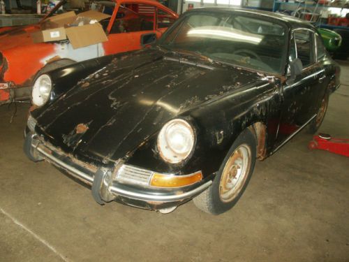 1966 porsche 912 coupe  restoration project  # 353370
