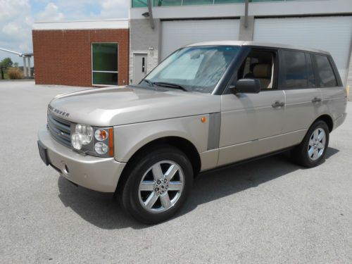 2003 land rover range rover hse sport utility 4-door 4.4l