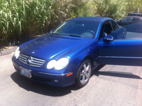 2004 mercedes benz clk320 cabriolet