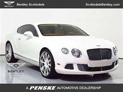 12 bentley gt 4k miles ext cpo warranty custom wheels veneer trim massaging 13