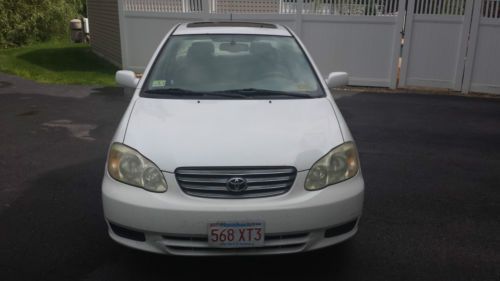 2003 toyota corolla le sedan 4-door 1.8l - standard transmission