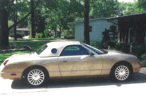 2005 ford thunderbird 50th anniversary edition convertible 2-door 3.9l