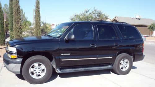 2001 chevrolet tahoe  4x4