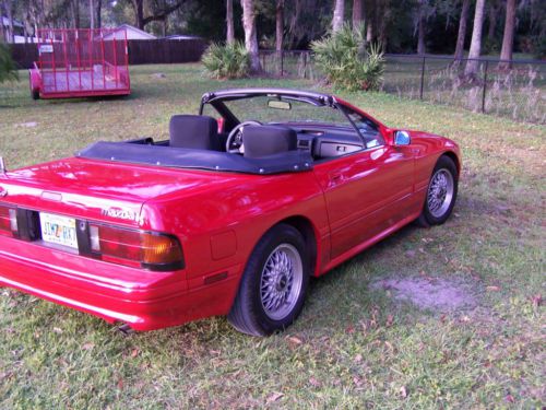 1989 mazda rx-7 convertible automatic - rare - super runner!