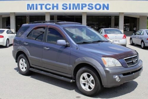 2004 kia sorento ex automatic leather sunroof perfect carfax