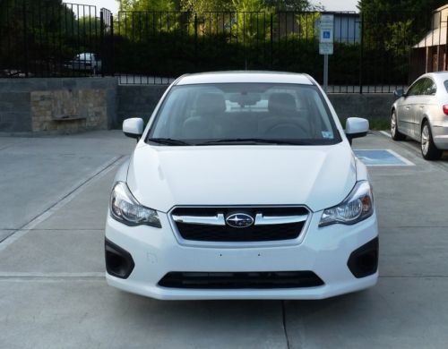 2012 subaru impreza premium sedan 4-door 2.0l