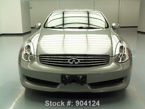 2007 infiniti g35 coupe htd leather sunroof nav 76k mi texas direct auto