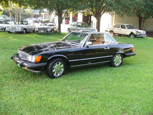 1986 mercedes benx 560sl low miles nice cold ac 59,266 miles chrome wheels