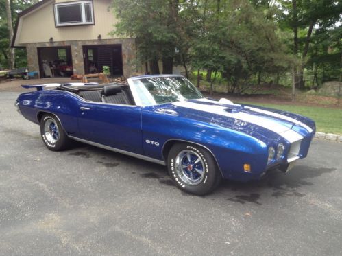 1970 pontiac gto convertable