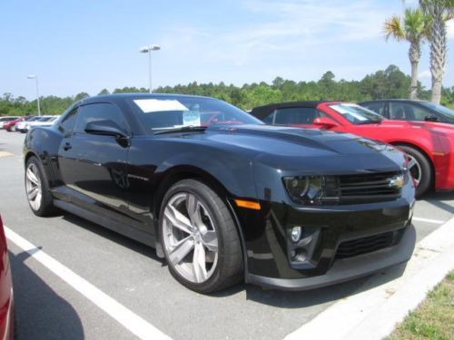 2012 chevrolet camaro zl1 coupe 2-door low miles - leather - sunroof