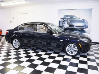 2010 bmw 528i only 16k mi navi bluetooth hd radio park distance factory warranty