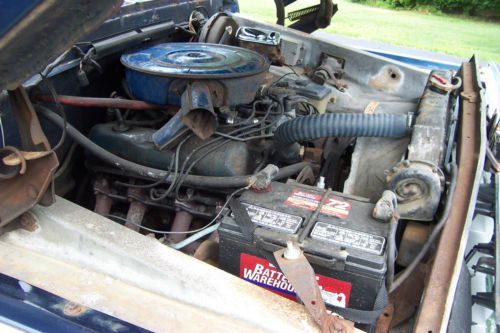 1976 FORD PICKUP TRUCK WOOD BED 360 V8 AUTOMATIC RUNS GREAT DARK BLUE, US $3,500.00, image 7