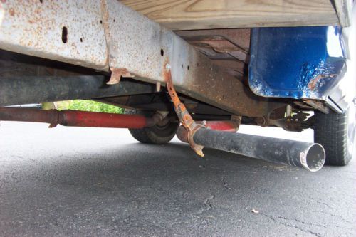 1976 FORD PICKUP TRUCK WOOD BED 360 V8 AUTOMATIC RUNS GREAT DARK BLUE, US $3,500.00, image 10